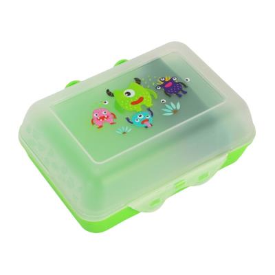 Ланч-бокс (контейнер для їжі) OPTIMA FUNNY COMPANY 850 мл, світло зелений Ланч-бокс (контейнер для їжі) OPTIMA FUNNY COMPANY 850 мл, світло зелений