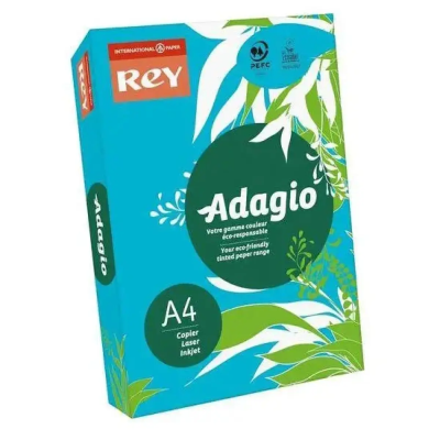Папір кольор. А4/80 (500арк.) інт. Deep Blue 51 (темно-синій) REY Adagio