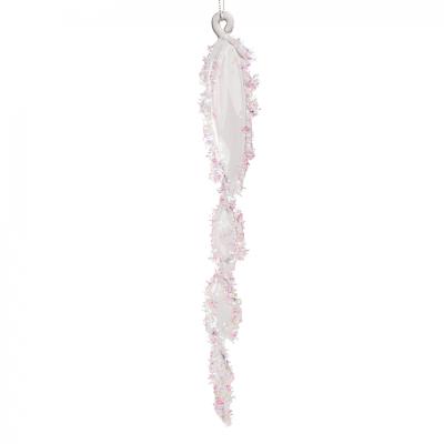 Бурулька декоративна Novogod'ko, 28 см, пластик