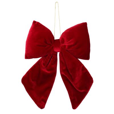 Прикраса декоративна Yes! Fun "Бант", 32x25см, бордо