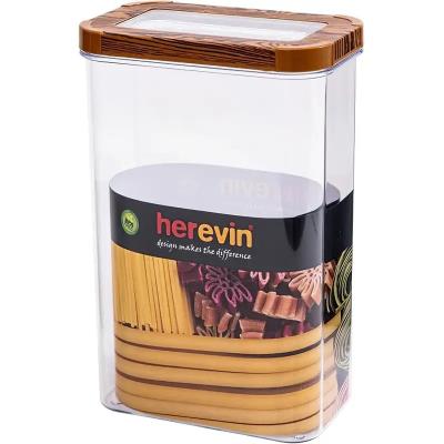 контейнер пл. HEREVIN WOOD Transparent Lid 2.5 л контейнер пл. HEREVIN WOOD Transparent Lid 2.5 л