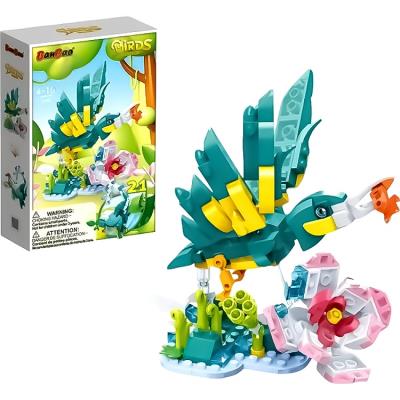 Конструктор "Пташки" (282 елм.) 2 в 1:Пташка-рибалка/Слон/BanBao