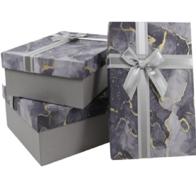 Подарункові коробки UFO 10338-134 GREY №2 21x14x8 см Подарункові коробки UFO 10338-134 GREY №2 21x14x8 см