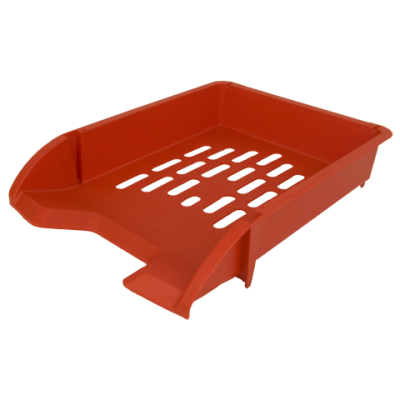 Лоток пласт. д/бум. гориз., червоний