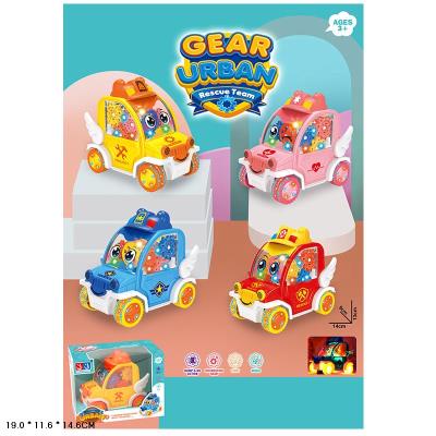 Машинка муз. арт. 88001A (96шт/2)4 кольори мікс, прозорий корпус,кольорові внутрішні деталі, звук,св Машинка муз. арт. 88001A (96шт/2)4 кольори мікс, прозорий корпус,кольорові внутрішні деталі, звук,св