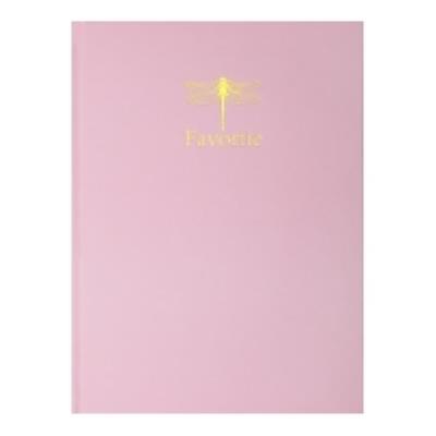 Книга канцелярська FAVOURITE, PASTEL, А4, 96 арк., клітинка, офсет, тверда ламінована обкладинка, рожева Книга канцелярська FAVOURITE, PASTEL, А4, 96 арк., клітинка, офсет, тверда ламінована обкладинка, рожева