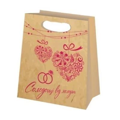 Пакет крафтовий весільний для короваю "PS" 29*18*12,5см Пакет крафтовий весільний для короваю "PS" 29*18*12,5см