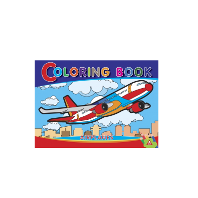 Розмальовка дитяча А5, 16 стор, на скобі, Airplanes, 150 г/м2, 1/50 Розмальовка дитяча А5, 16 стор, на скобі, Airplanes, 150 г/м2, 1/50