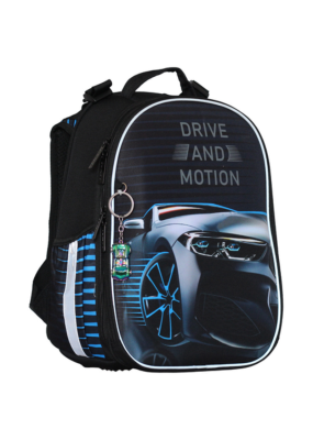 ранець SchoolCase Mini 2 відділення, 35х27х16см, поліестер, "Drive", 2409C