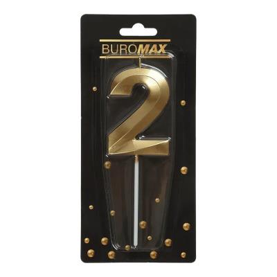 Свічка у формі цифри 2, 7.0 х 4.9 х 1.1 см