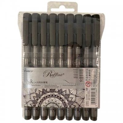 Набір рапідографів "Raffine" (0,05;0,1;0,2;0,3;0,4;0,5;0,6;0,8;brush) 7810-9РВ (1) Набір рапідографів "Raffine" (0,05;0,1;0,2;0,3;0,4;0,5;0,6;0,8;brush) 7810-9РВ (1)