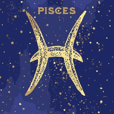 Набор для росписи по номерам. Краска "металлик" Знак зодиака "Рыбы", 50*50 см Набор для росписи по номерам. Краска "металлик" Знак зодиака "Рыбы", 50*50 см