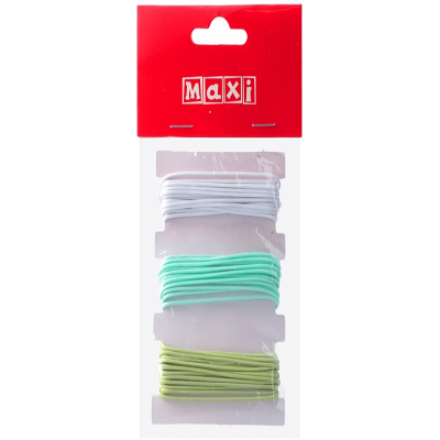 Набір еластичних мотузок для декору по 2 м, 3 шт. Набір еластичних мотузок для декору по 2 м, 3 шт.