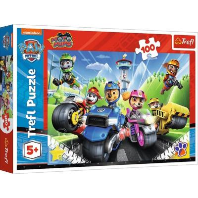 64305 Trefl Пазли "100" Paw Patrol Щенячий патруль на мотоциклах 64305 Trefl Пазли "100" Paw Patrol Щенячий патруль на мотоциклах