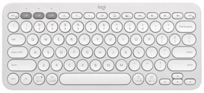 Клавіатура бездротова LOGITECH Pebble Keys 2 K380s - TONALl WHITE - US INT'L - 973 - UNIVERSAL