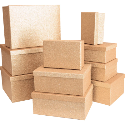 Подарункові картонні коробки 14105946, №4 (25см*18см*10.5см)