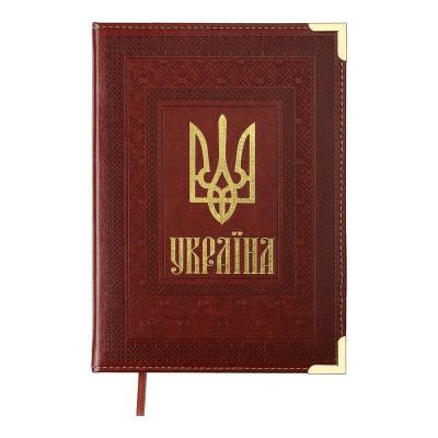 Щоденник недат. STATUT, A5, світло-коричневий, штучна шкіра