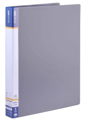 Папка пластикова Economix 30702-10, А4, 4 кільця, сірий (10) Папка пластикова Economix 30702-10, А4, 4 кільця, сірий (10)