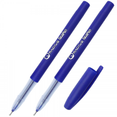 Ручки Radius Face гелева .уп.50 шт.синя (50)