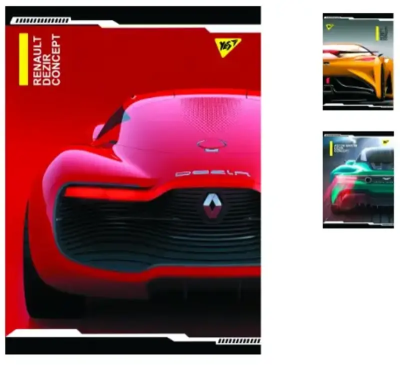 Зошит для записів YES А4/48 кл. Dezir concept