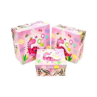 Подарункова коробка квадратна 1 шт,4-8834/2 Подарункова коробка квадратна 1 шт,4-8834/2