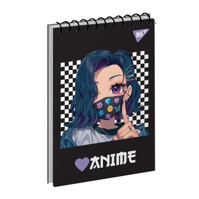 Зошит для записів YES А7/80 од.спіраль "Anime. Tokyo"