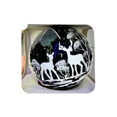 Куля 120 мм, скляна,різнокольрова, з декором,в асортименті. Уп.1 Куля 120 мм, скляна,різнокольрова, з декором,в асортименті. Уп.1