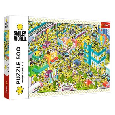 Пазли - (500 елм.) - "Знайди посмішку" / Trefl