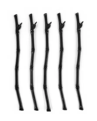 Мішалка для коктейля "Бамбук" чорн.21см. (25шт.) Мішалка для коктейля "Бамбук" чорн.21см. (25шт.)