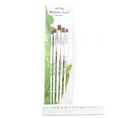 Набір пензлів нейлон 5 шт. пласк. (1,2,3,4,5)1шт / етик. RA-2688(DSCN1941) Набір пензлів нейлон 5 шт. пласк. (1,2,3,4,5)1шт / етик. RA-2688(DSCN1941)