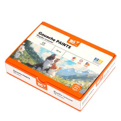 Фарби гуашеві Yes Orange Line 12 кол. 20 мл