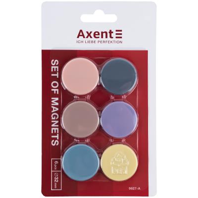 Набір магнітів 32 мм, 6 шт., Morandi