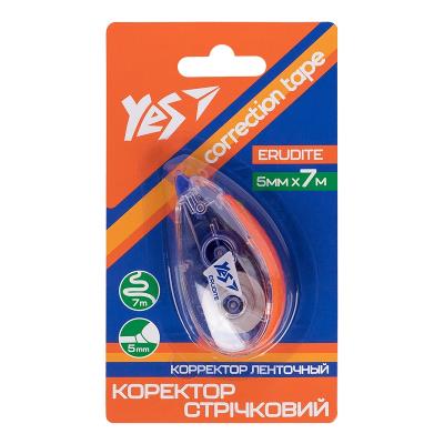 Коректор YES стрічковий 5мм х 7м "Erudite" мушля
