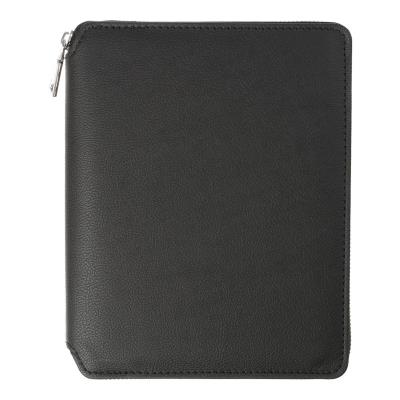 Щоденник датов. 2026 PRIMAVERA, A5, чорний, штуч. шкіра/поролон