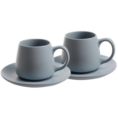 Чашка Limited Edition COFFEE /НАБІР/2х200 мл з блюд.в уп. (RX-N24704)