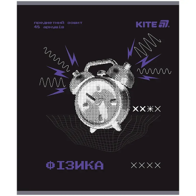 Зошит предметн. 48 арк., кл., гібр лак+УФ, Techno, фізика