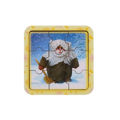 Игрушка Пазл в рамке "Котик - 3" Игрушка Пазл в рамке "Котик - 3"