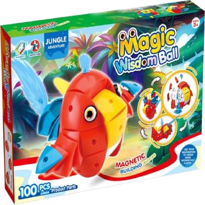 Магнітний конструктор 100 дет Магнітний конструктор 100 дет