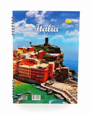 Блокнот Апельсин, А4, 80 аркушів, лаковка, пружина збоку, Б-Л4-80 (1/10) Блокнот Апельсин, А4, 80 аркушів, лаковка, пружина збоку, Б-Л4-80 (1/10)