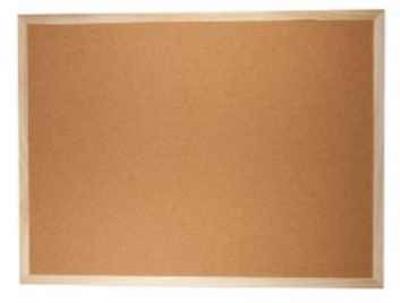 Дошка пробкова Buromax, 60*90см, дерев'яна рамка (1/10) Дошка пробкова Buromax, 60*90см, дерев'яна рамка (1/10)