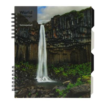Блокнот "World Heritage", B5 (170х205), пластиковая обкл., Спираль, с разделителями, 120 листов, клетка, О20356-23 Блокнот "World Heritage", B5 (170х205), пластиковая обкл., Спираль, с разделителями, 120 листов, клетка, О20356-23