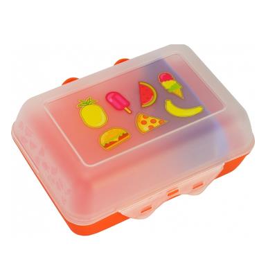Ланч-бокс (контейнер для їжі) OPTIMA YUMMY 850 мл, помранчевий Ланч-бокс (контейнер для їжі) OPTIMA YUMMY 850 мл, помранчевий