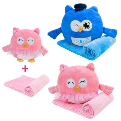 М'яка іграшка арт. L1127 (30шт) іграшка з пледом 45 см 2 мікс