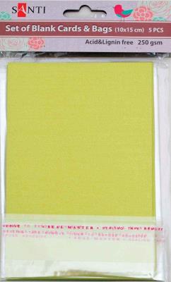 Набор оливковых перламутровых заготовок для открыток Santi, 10 см*15 см, 250 г/м2, 5 шт. Набор оливковых перламутровых заготовок для открыток Santi, 10 см*15 см, 250 г/м2, 5 шт.
