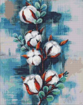 Набір з алмазною мозаїкою "Бавовна" 40х50см