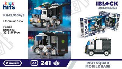 Конструктор Kids hits IBLOCK JUNIOR арт. KH42/004/3 (24шт/2) 241дет. короб. 32*21.5*5 Конструктор Kids hits IBLOCK JUNIOR арт. KH42/004/3 (24шт/2) 241дет. короб. 32*21.5*5