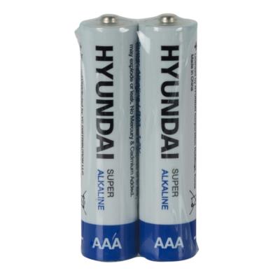 Батарейка HYUNDAI LR03 AAA Shrink 2 Alkaline (HT7006004) (в плівці 2шт)