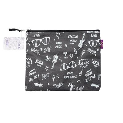 Папка А5 "ШКОЛА", 24.5x20x1см, котон та поліест., сіра