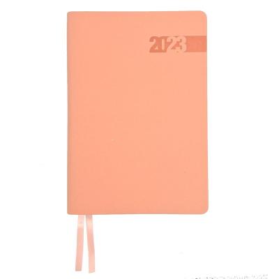 Щоденник А5 датований Leo Planner "Integro", м'який, 368 стор., рожевий, 252365