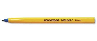 Ручка кулькова Schneider, TOPS 505 F, 0,5 мм, чорний (50/1000)